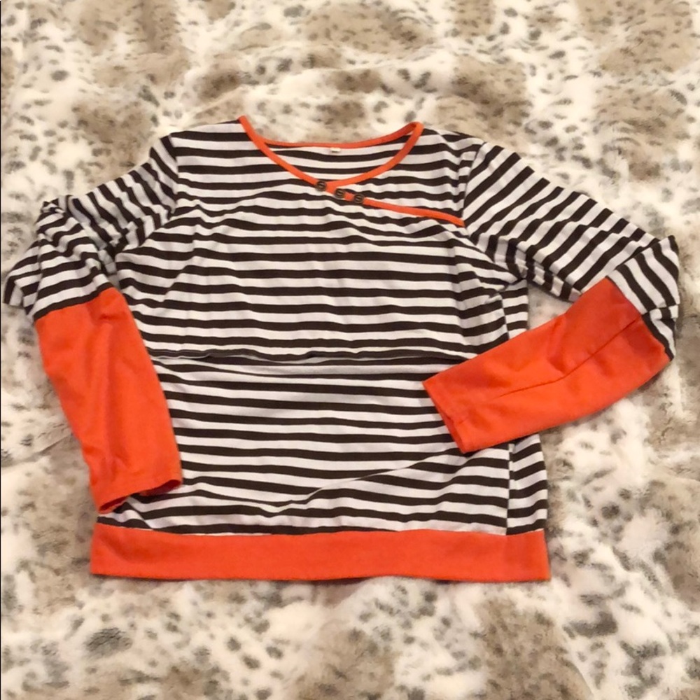 Long Sleeve Nursing Top